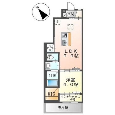 【グリーンヒル】アパート新築工事の物件間取画像